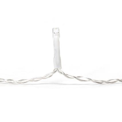 Aigostar - LED Außen-Weihnachtslichterkette 300xLED/8 Funktionen 15x0,4 m IP44 warmweiß