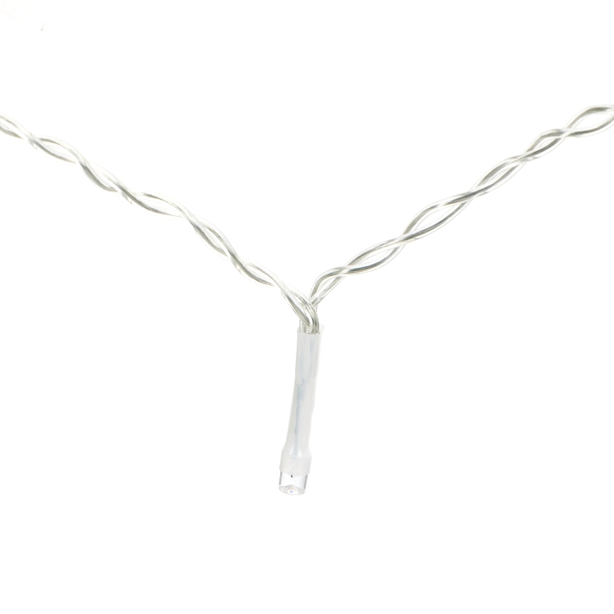 Aigostar - LED-Außen-Weihnachtslichterkette 300xLED/8 Funktionen 3x1m IP44 warmweiß + Fernbedienung