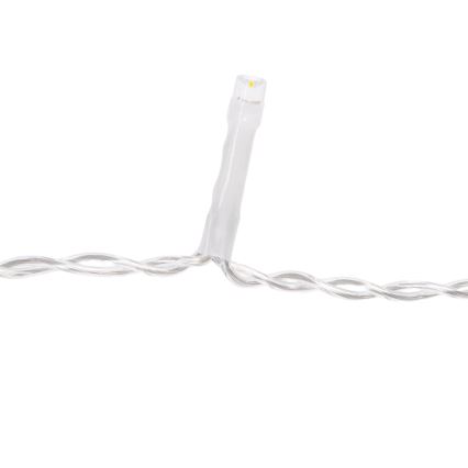 Aigostar - LED-Lichterkette für den Außenbereich, 300 LEDs, 8 Funktionen, 3xAA, 18x0,6 m, IP44, mehrfarbig