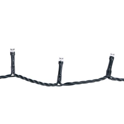 Aigostar - LED Außen-Weihnachtslichterkette 320xLED+80xLED 23m IP44 warmweiß+kaltweiß