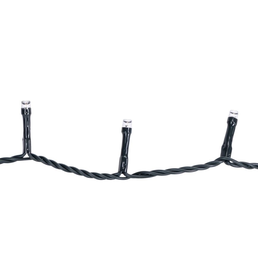 Aigostar - LED Außen-Weihnachtslichterkette 320xLED+80xLED 23m IP44 warmweiß+kaltweiß