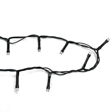 Aigostar - LED-Weihnachtslichterkette für den Außenbereich, 400xLED/8 Funktionen, 4xAA, 20,3 m, IP44, warmweiß