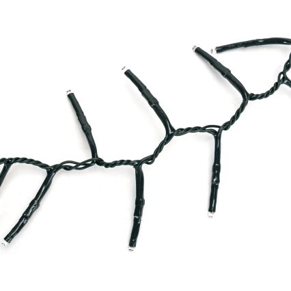 Aigostar - LED-Außen-Weihnachtslichterkette 600 LEDs / 8 Funktionen, 18 m, IP44, kaltweiß