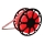 Aigostar - LED Außenband 50m LED/350W/230V rot IP65