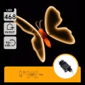 Aigostar - LED-Außendekoration 504xLED IP44 warmweiß Schmetterling