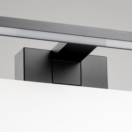 Aigostar - LED-Badezimmer-Spiegelleuchte LED/8W/230V 4000K 40 cm IP44 schwarz
