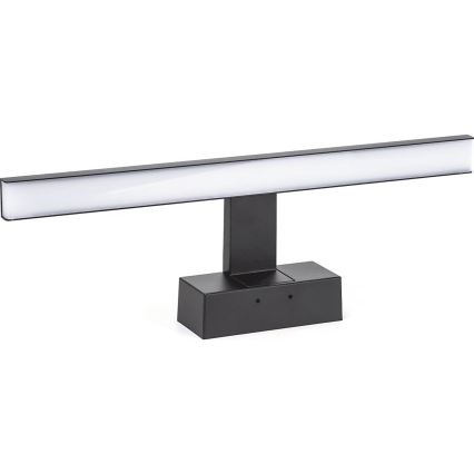 Aigostar - LED-Badezimmer-Spiegelleuchte LED/8W/230V 4000K 40 cm IP44 schwarz
