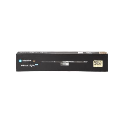 Aigostar - LED Badezimmerspiegelbeleuchtung LED/12W/230V 4000K 60cm IP44 Aluminium