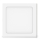 Aigostar - LED-Deckenanbauleuchte LED/12W/230V 17,3x17,3 cm 3000K weiß