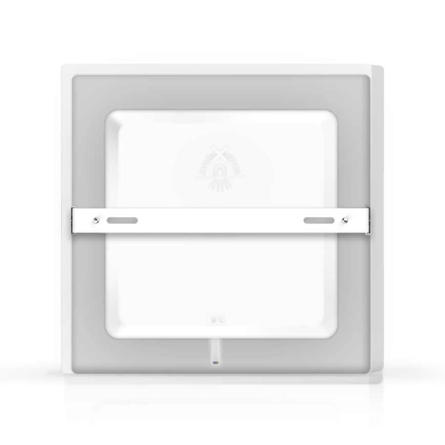 Aigostar - LED-Deckenanbauleuchte LED/12W/230V 17,3x17,3 cm 3000K weiß