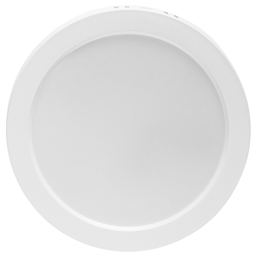 Aigostar - LED-Deckenanbauleuchte LED/12W/230V d 17,4 cm 6500K weiß