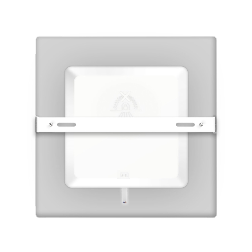 Aigostar - LED-Deckenanbauleuchte LED/6W/230V 12,2x12,2 cm 3000K weiß