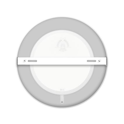 Aigostar - LED-Deckenanbauleuchte LED/6W/230V d 12,3 cm 3000K weiß