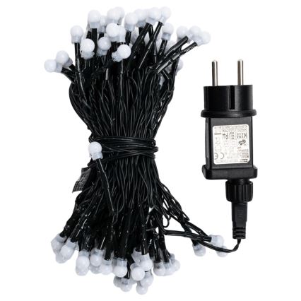 Aigostar - LED-Lichterkette für den Außenbereich, 100 LEDs, 8 Funktionen, 10 m, IP44, warmweiß
