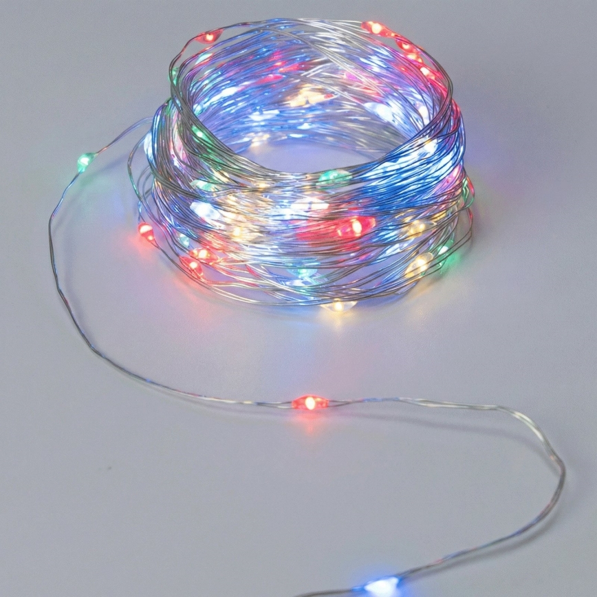 Aigostar - LED-Dekorationslichterkette mit Flaschenverschluss 40xLED/3xLR44 4m mehrfarbig
