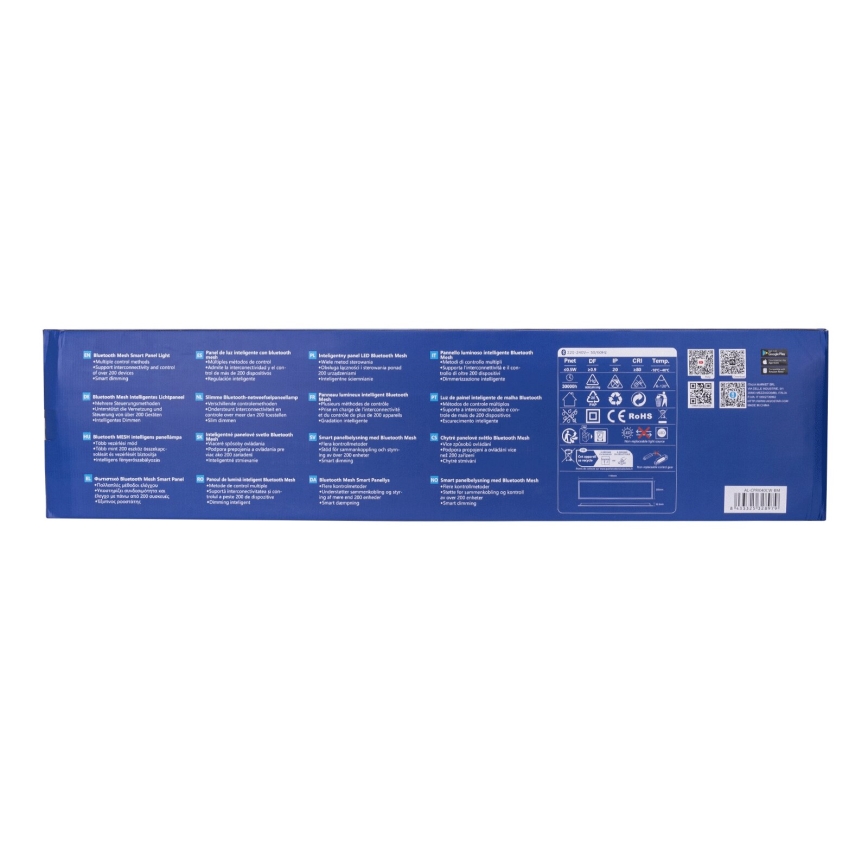 Aigostar - LED dimmbares Einbaupanel MESH LED/36W/230V 2700-6500K 120x30 cm