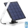 Aigostar - LED Dimmbar Röhre mit Solarpanel LED/3,2V 3000K/4000K/6500K IP65 + Fernbedienung
