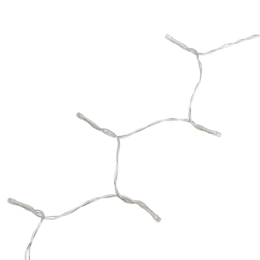 Aigostar - Dimmbare LED-Weihnachtslichterkette für den Außenbereich mit Bewegungsmelder 100xLED/3xAA 12m warmweiß + Fernbedienung