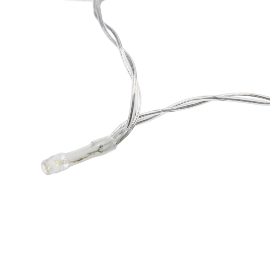 Aigostar - Dimmbare LED-Weihnachtslichterkette für den Außenbereich mit Bewegungsmelder 100xLED/3xAA 12m warmweiß + Fernbedienung
