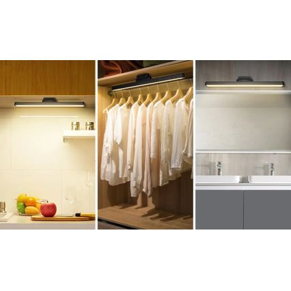 Aigostar - Dimmbare, wiederaufladbare LED-Spiegelleuchte LED/2,9W/5V 2000 mAh