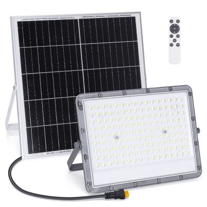Aigostar - LED dimmbarer Solarstrahler LED/200W/3,4V 20000 mAh IP65 + Fernbedienung
