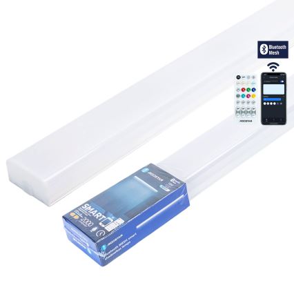 Aigostar - LED dimmbare Leuchtstoffleuchte MESH LED/18W/230V 6500K + Fernbedienung