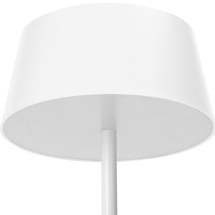 Aigostar - LED Dimmertischlampe mit Steckdosen und USB LED/4,6W/230V 3000/4000/6500K weiß