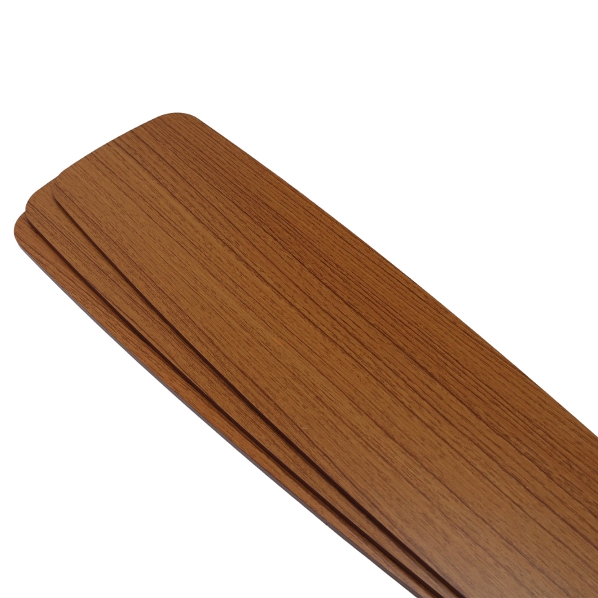 Aigostar - LED dimmbarer Deckenventilator LED/20W/230V 2700-6500K 132cm Braun + Fernbedienung