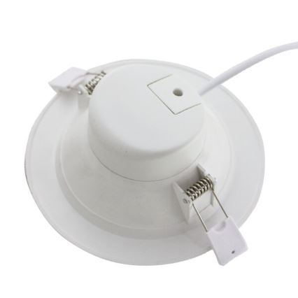 Aigostar - LED-Einbauleuchte für Badezimmer LED/10W/230V 6000K IP44 d 11,5 cm weiß