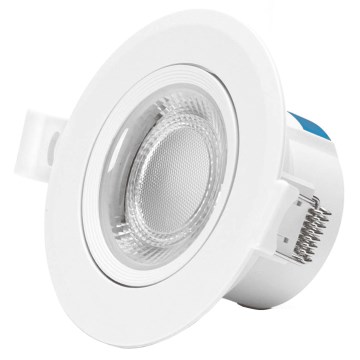 Aigostar - LED Einbauleuchte LED/5W/230V 3000K Durchmesser 8,5 cm Weiß