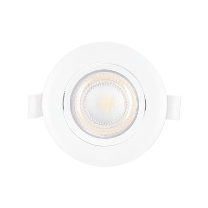 Aigostar - LED Einbauleuchte LED/5W/230V 3000K Durchmesser 8,5 cm Weiß