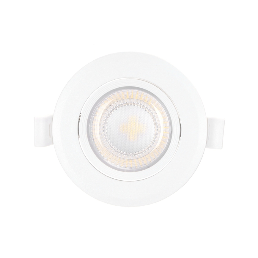 Aigostar - LED Einbauleuchte LED/5W/230V 3000K Durchmesser 8,5 cm Weiß