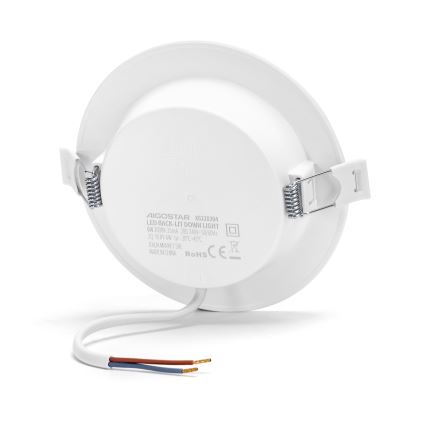 Aigostar - LED-Einbauleuchte LED/6W/230V 3000K d 11,8 cm weiß