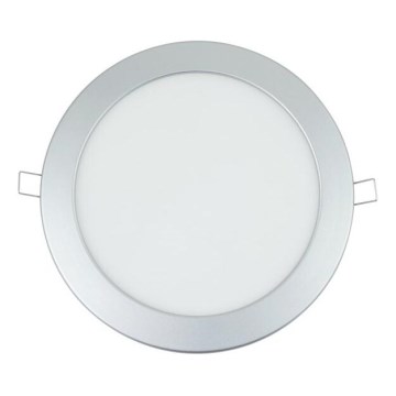Aigostar - LED-Einbauleuchte ULTRATHIN LED/20W/230V 3000K matt Chrom