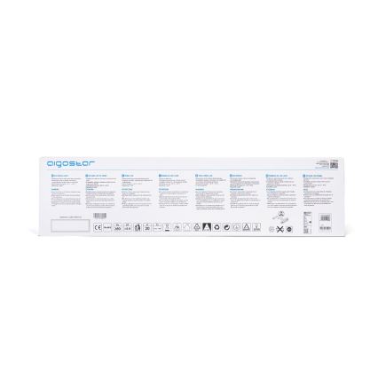 Aigostar - LED-Einbaupanel LED/50W/230V 4000K 120x30cm weiß