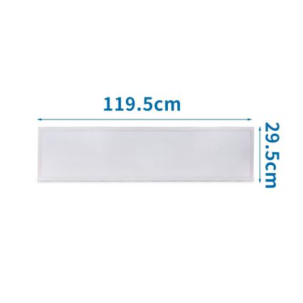 Aigostar - LED-Einbaupanel LED/50W/230V 4000K 120x30cm weiß