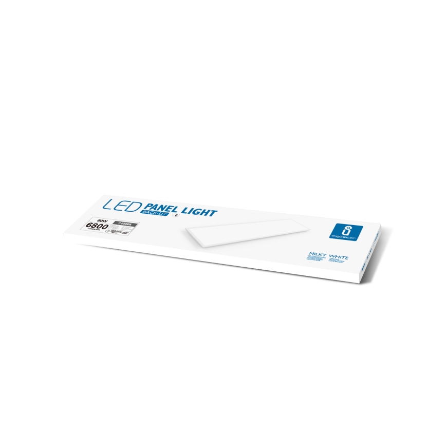 Aigostar - LED-Einbaupanel LED/60W/230V 6500K 120x30cm weiß