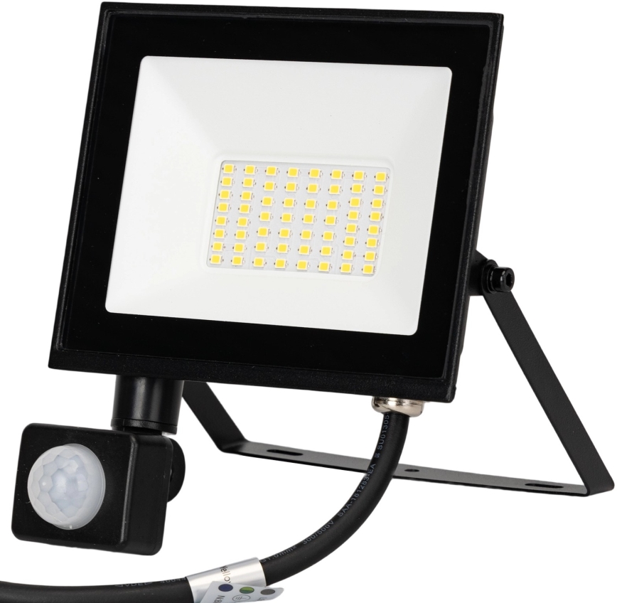 Aigostar - LED-Fluter mit Sensor LED/30W/230V 6500K IP65
