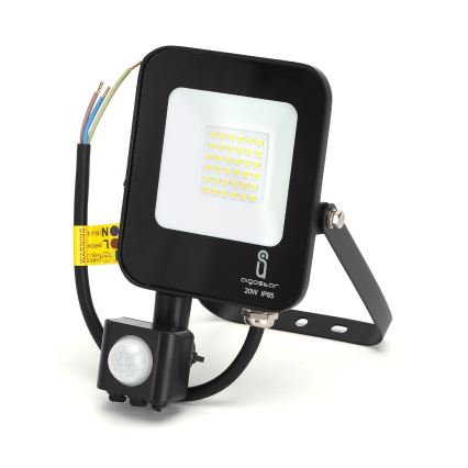 Aigostar - LED-Flutlicht mit Sensor LED/20W/230V 4000K IP65
