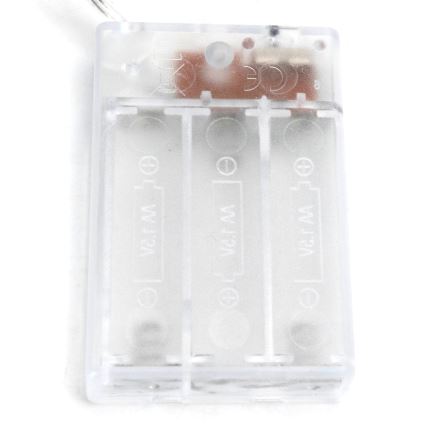 Aigostar - LED-Lichterkette 100xLED/3xAA 10,3m kaltweiß