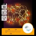 Aigostar - LED-Lichterkette 10xLED/3xAA 1,5m warmweiß Rentier