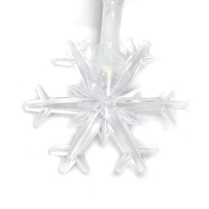 Aigostar - LED Weihnachtslichterkette 20xLED/3xAA 3,3m Schneeflocken