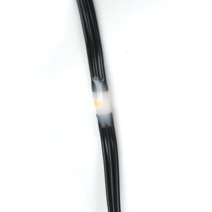 Aigostar - LED-Lichterkette für den Außenbereich, 150 LEDs/8 Funktionen, 3xAA, 15,3 m, IP44, warmweiß