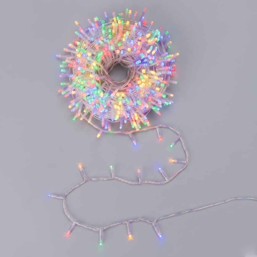Aigostar - LED-Lichterkette für den Außenbereich, 200 LEDs / 8 Funktionen, 13 m, IP44, mehrfarbig