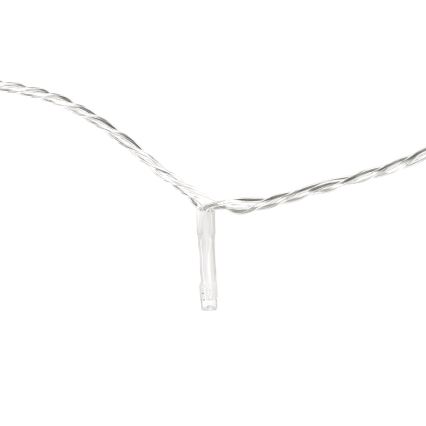 Aigostar - LED-Lichterkette für den Außenbereich, 200 LEDs / 8 Funktionen, 23 m, IP44, warmweiß