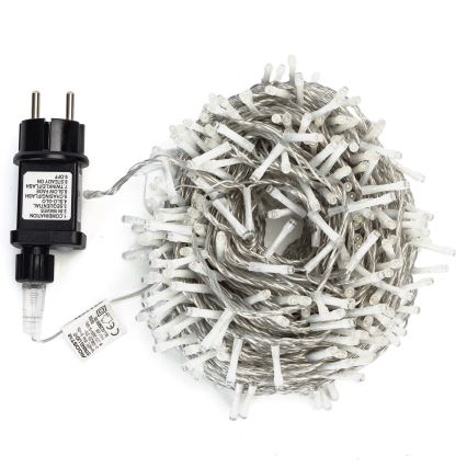 Aigostar - LED-Außen-Lichterkette 400 LEDs/8 Funktionen 20 m IP44 warmweiß