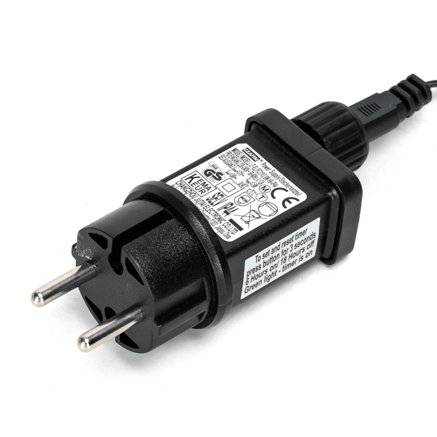 Aigostar - LED-Lichterkette für den Außenbereich, 400 LEDs, 8 Funktionen, 23 m, IP44, warmweiß