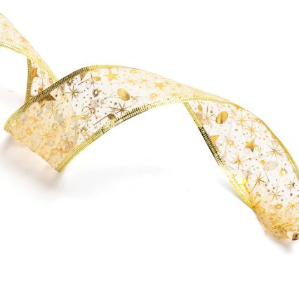 Aigostar - LED-Weihnachtslichterkette 100xLED/3xAA 10 m warmweiß gold
