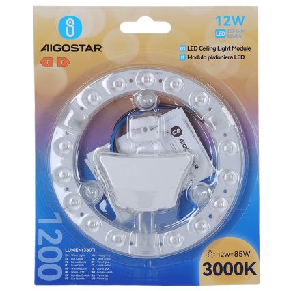 Aigostar - LED Magnetmodul LED/12W/230V 3000K