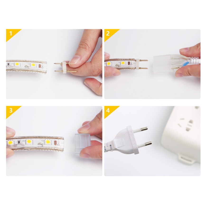 Aigostar - LED RGB Streifen 50m LED/350W/230V IP65